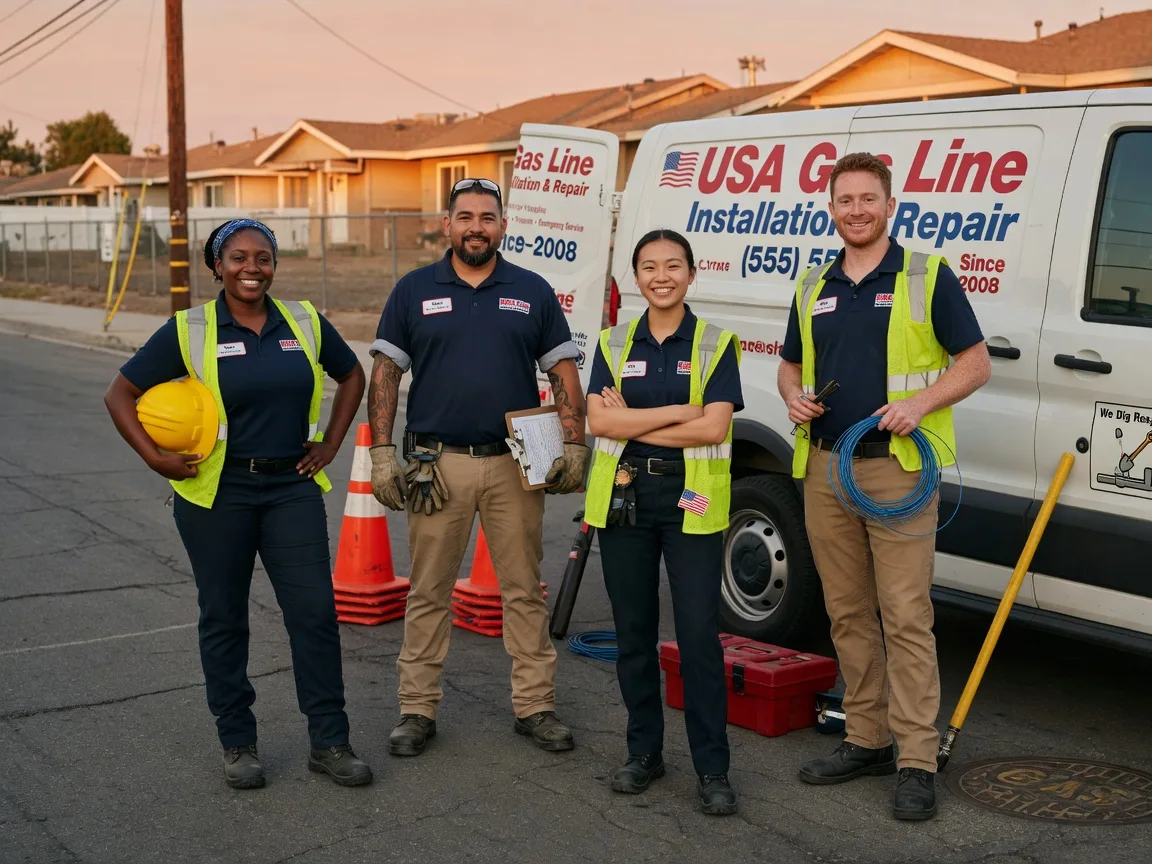 Gas Line Installation company in New Columbia, PA